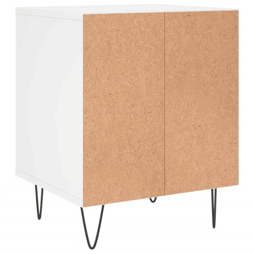 vidaXL Mesa de cabeceira 40x35x50 cm derivados de madeira branco vidaXL Mesa de cabeceira 40x35x50 cm derivados de madeira branco