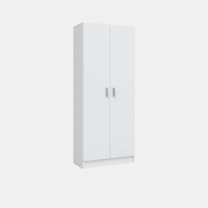 Armário multiusos 73 2 portas Branco 73 x 180 x 37 cm