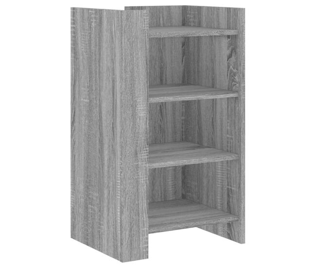 Vidaxl aparador madera de ingeniería gris sonoma 45x35x75 cm