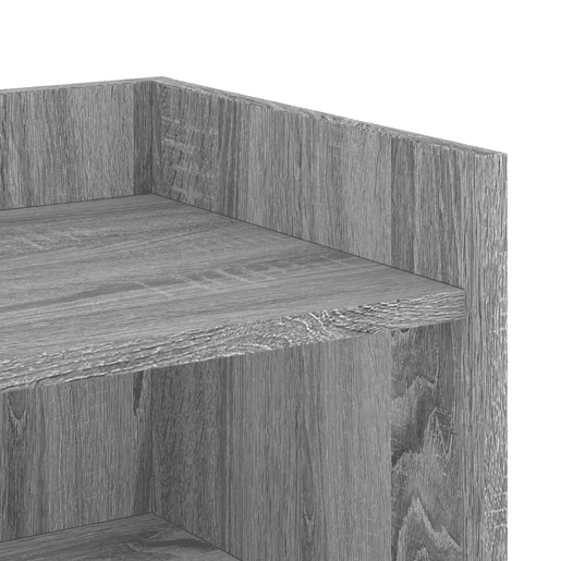 vidaXL Aparador 45x35x75 cm derivados de madeira cinzento sonoma