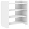 vidaXL Aparador 45x35x75 cm derivados de madeira branco