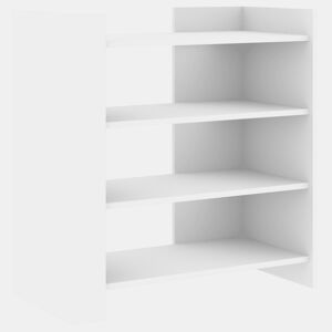 vidaXL Aparador 45x35x75 cm derivados de madeira branco