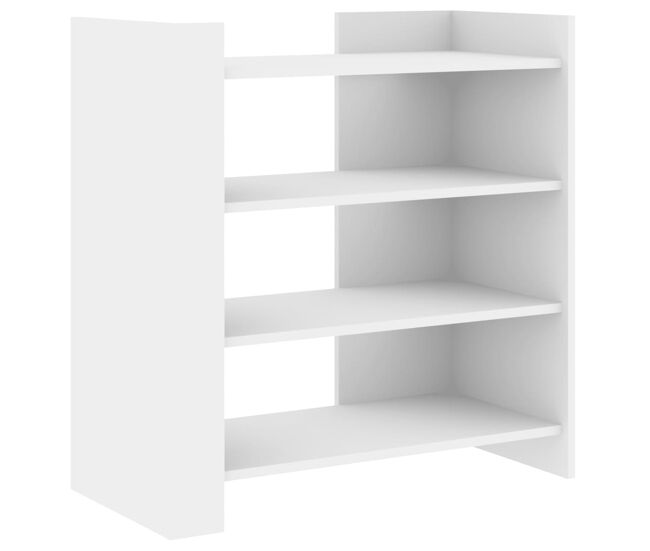 Vidaxl aparador de madera de ingeniería blanco 73,5x35x75 cm