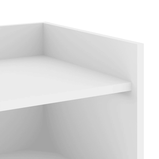 vidaXL Aparador 45x35x75 cm derivados de madeira branco vidaXL Aparador 45x35x75 cm derivados de madeira branco