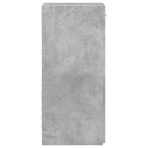 vidaXL Aparador 40x42,5x93 cm derivados de madeira cinzento cimento