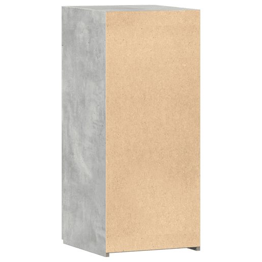 vidaXL Aparador 40x42,5x93 cm derivados de madeira cinzento cimento