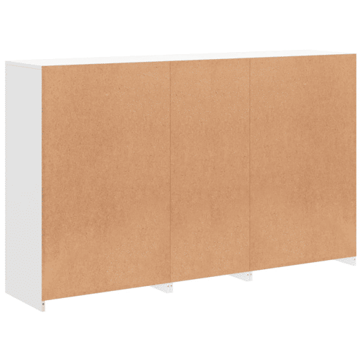 vidaXL Aparador com luzes LED 162x37x100 cm branco