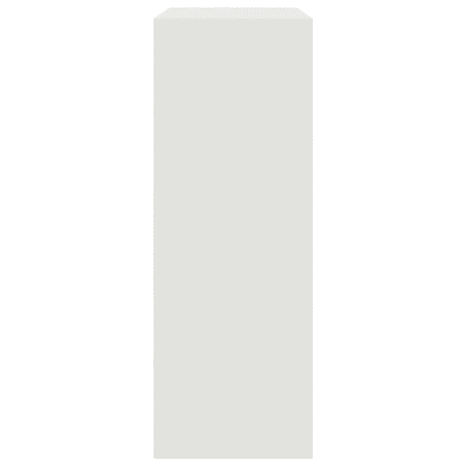 vidaXL Aparador 67x39x107 cm aço branco vidaXL Aparador 67x39x107 cm aço branco