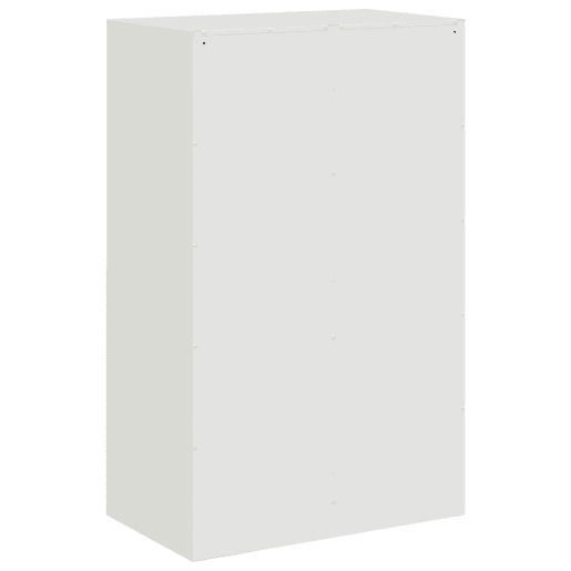 vidaXL Aparador 67x39x107 cm aço branco vidaXL Aparador 67x39x107 cm aço branco