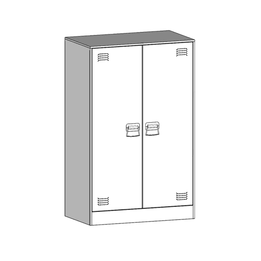 vidaXL Aparador 67x39x107 cm aço branco