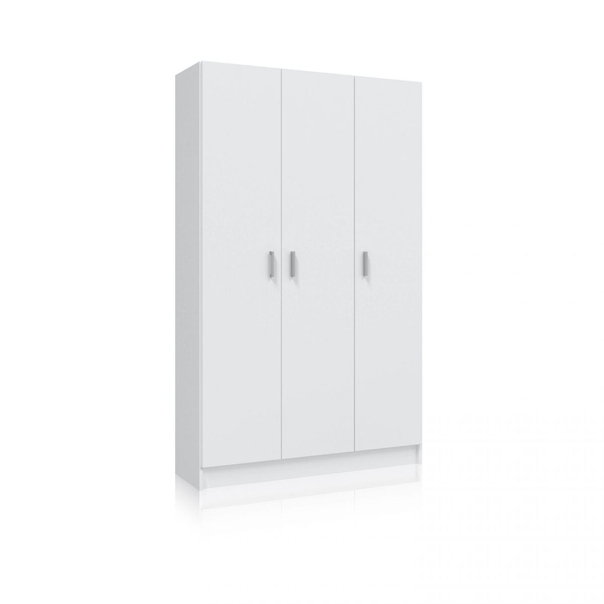 Armario multi useful 110 3 puertas blanco 109 x 180 x 37 cm