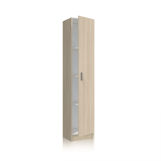 Armário multiusos 37 1 porta Carvalho 37 x 180 x 37 cm