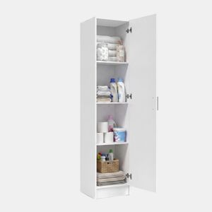 Armário multiusos 37 1 porta Branco 37 x 180 x 37 cm
