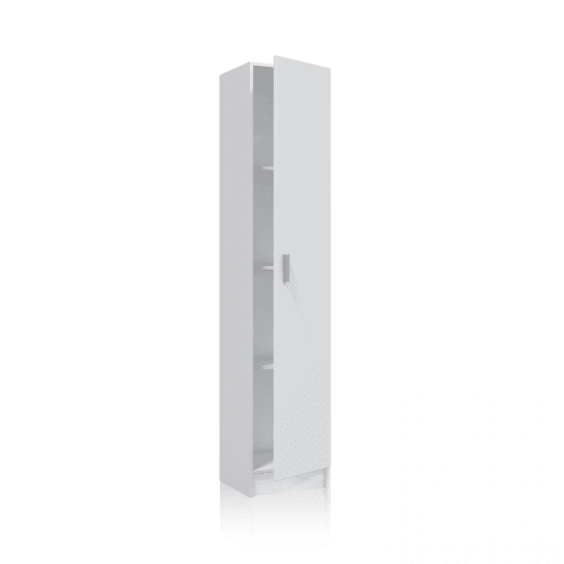 Armário multiusos 37 1 porta Branco 37 x 180 x 37 cm