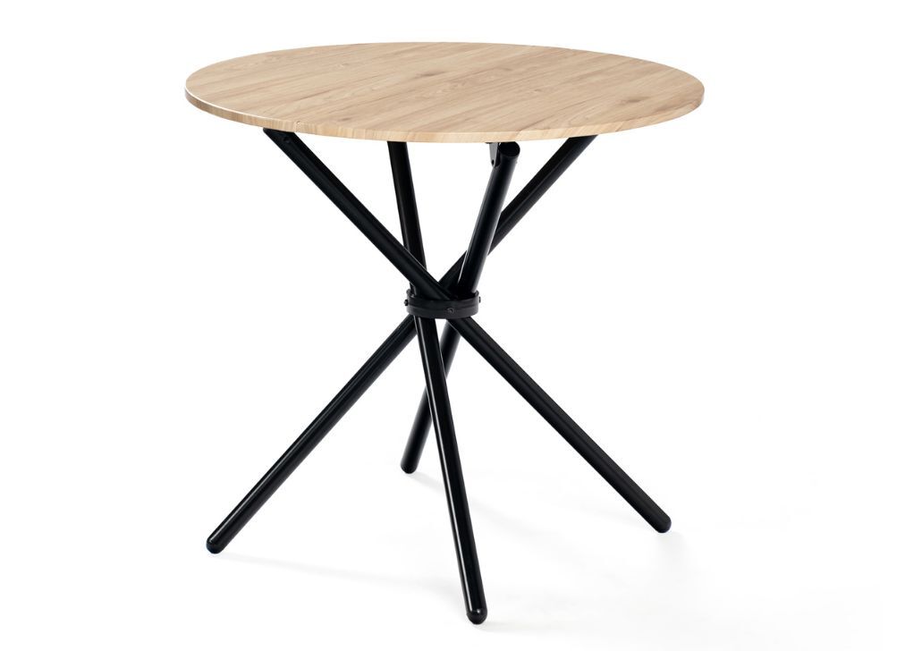 Efecto mesa de comedor redonda