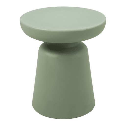 Mesa de apoio Posio 44xØ40 cm verde en.casa