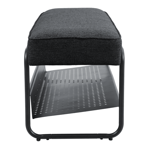 Banco para sapatos Lillehammer 90x37x42 cm - Preto en.casa