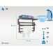 Toallero eléctrico con estante 55W Toallero eléctrico con estante 55W Gris