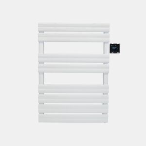Toalheiro branco com controlo sem fios 500W