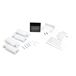 Toallero con control inalámbrico 500W Toallero con control inalámbrico 500W Blanco