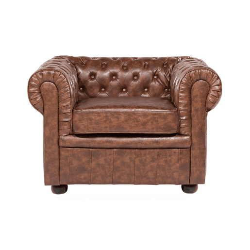 Beliani Poltrona CHESTERFIELD Beliani Poltrona CHESTERFIELD