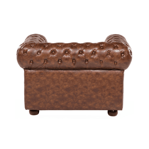 Beliani Poltrona CHESTERFIELD Beliani Poltrona CHESTERFIELD