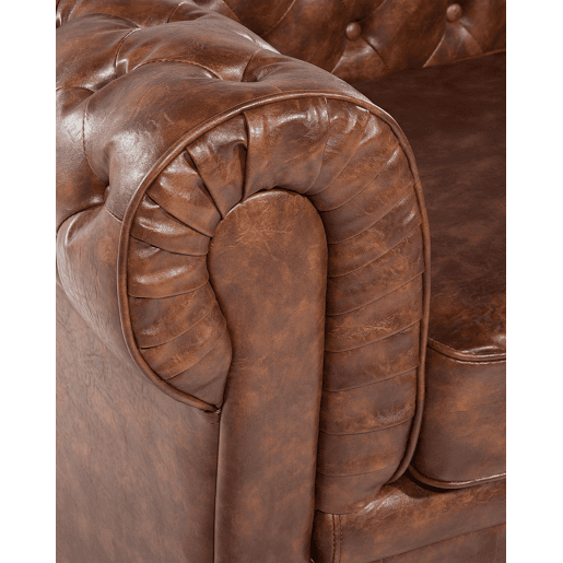 Beliani Poltrona CHESTERFIELD Beliani Poltrona CHESTERFIELD