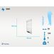 Toallero Eléctrico 1500W en aluminio con display LED Toallero Eléctrico 1500W en aluminio con display LED Blanco