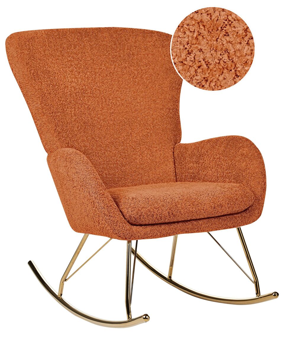 Beliani Sillón mecedora ANASET