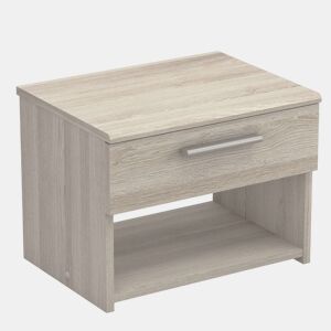 Mesa de cabeceira Prins Shannon Oak 32x43x32cm Quarto