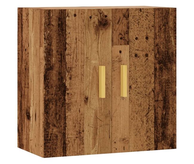 Vidaxl armario pared madera ingeniería envejecida 60x31x60 cm