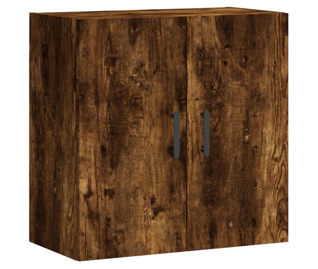 Vidaxl armario de pared madera de ingeniería roble ahumado 60x31x60 cm