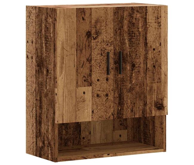Vidaxl armario de pared madera de ingeniería madera vieja 60x31x70 cm