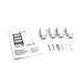 Toallero de aluminio 500 W con temporizador Toallero de aluminio 500 W con temporizador Blanco
