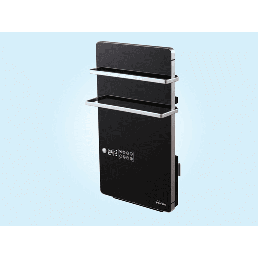 cantos arredondados, painel LED, programável semanalmente, sensor de presença, protecção IPX4