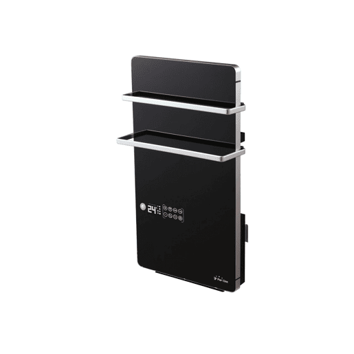 cantos arredondados, painel LED, programável semanalmente, sensor de presença, protecção IPX4