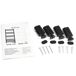Toallero de aluminio 500 W con temporizador Toallero de aluminio 500 W con temporizador Negro