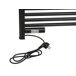 Toallero de aluminio 500 W con temporizador Toallero de aluminio 500 W con temporizador Negro