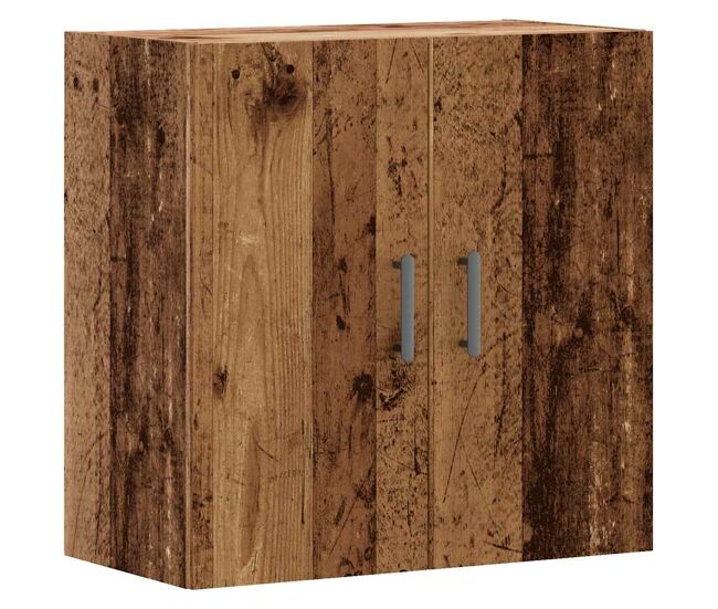 Vidaxl armario pared madera ingeniería envejecida 60x31x60 cm
