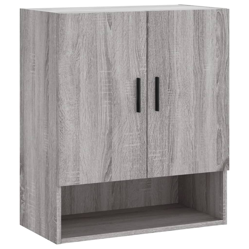 Armario De Pared 60 Roble/ Gris