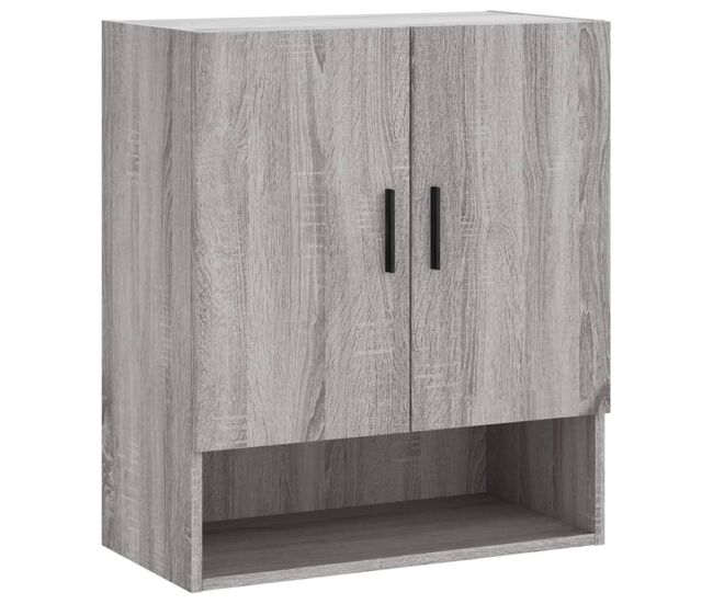 Vidaxl armario de pared madera de ingeniería gris sonoma 60x31x70 cm