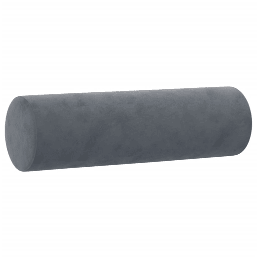 Sofá 2 lug. - Sofá fixo c almofadas decorativas 140 cm veludo cinza-escuro Sofá 2 lug. - Sofá fixo c almofadas decorativas 140 cm veludo cinza-escuro
