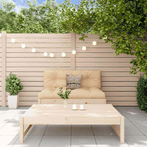 vidaXL 2 pcs conjunto lounge de jardim madeira de pinho maciça vidaXL 2 pcs conjunto lounge de jardim madeira de pinho maciça