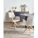Beliani Silla de comedor MOKENA Beliani Silla de comedor MOKENA Beige