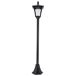 Farolas Solare Acero Inoxidable Outsunny Farolas Solare Acero Inoxidable Outsunny Negro