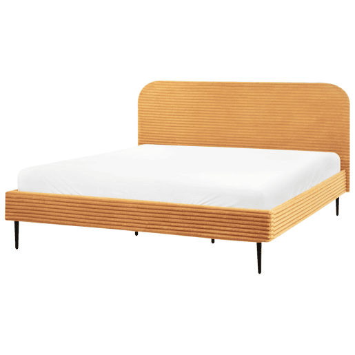 Beliani Cama Bombazine FLAYAT Beliani Cama Bombazine FLAYAT