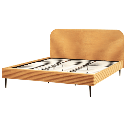 Beliani Cama Bombazine FLAYAT Beliani Cama Bombazine FLAYAT