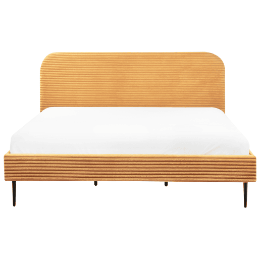 Beliani Cama Bombazine FLAYAT Beliani Cama Bombazine FLAYAT