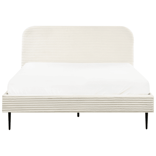 Beliani Cama Bombazine FLAYAT Beliani Cama Bombazine FLAYAT