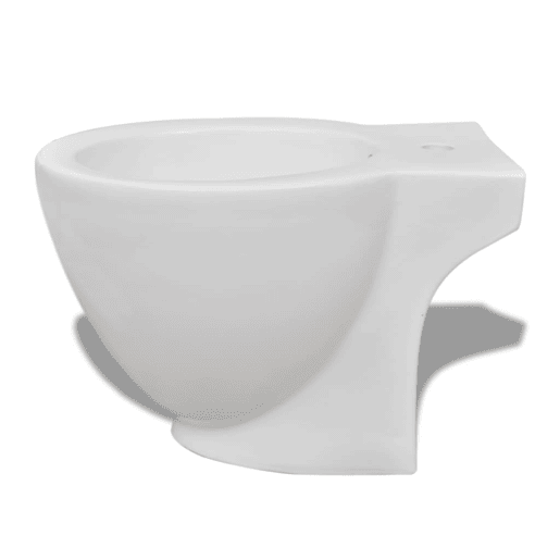 vidaXL Bidé redondo branco cerâmica vidaXL Bidé redondo branco cerâmica